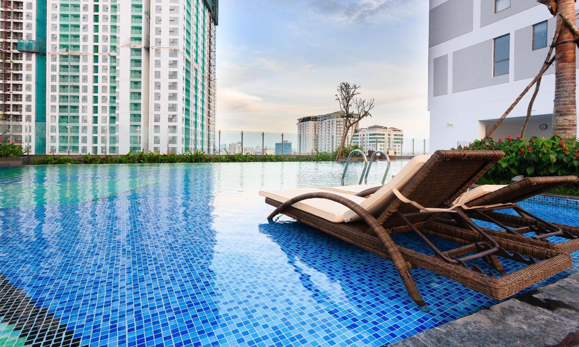 Yo'S Homes Rivergate Apartment Infinity Pool Near District 1 Hô Chi Minh-Ville Extérieur photo
