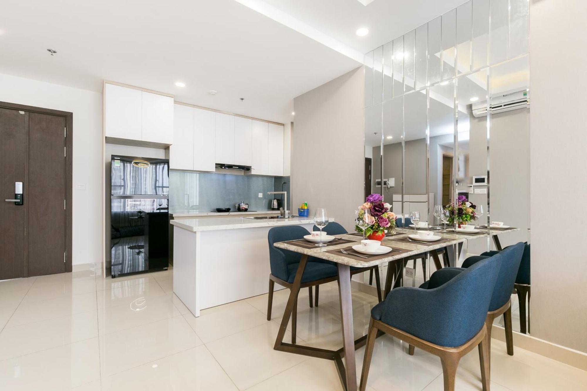 Yo'S Homes Rivergate Apartment Infinity Pool Near District 1 Hô Chi Minh-Ville Extérieur photo
